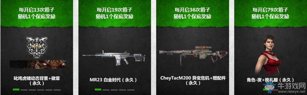 《使命召喚OL》十連寶箱必中永久 首發M200異變危機