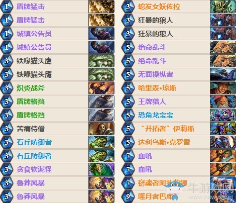 《爐石傳說》女巫森林特蘭克斯奇數防戰卡組推薦