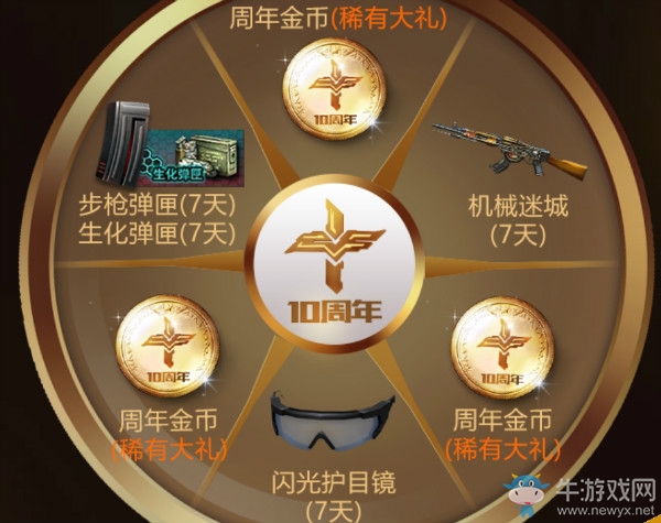 《CF》掌火周年慶 周年珍藏好禮等你領(lǐng)