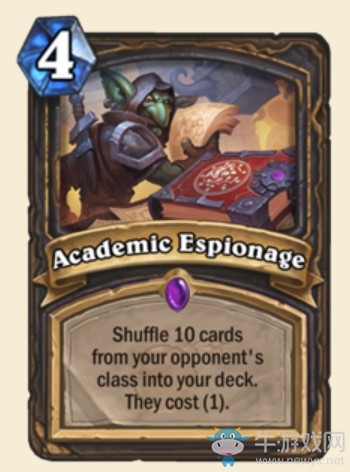 《爐石傳說》砰砰計劃盜賊新史詩法術(shù)牌介紹