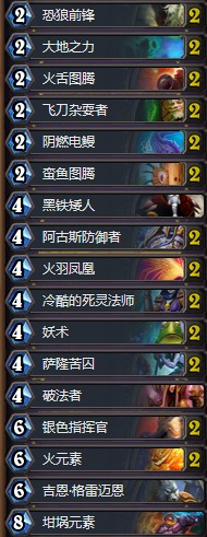 《爐石傳說》女巫森林低配鋪場偶數薩卡組推薦