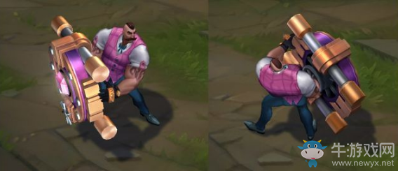 《LOL》黑幫保鏢 布隆炫彩皮膚