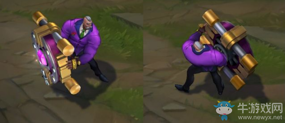 《LOL》黑幫保鏢 布隆炫彩皮膚