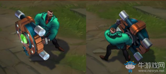 《LOL》黑幫保鏢 布隆炫彩皮膚