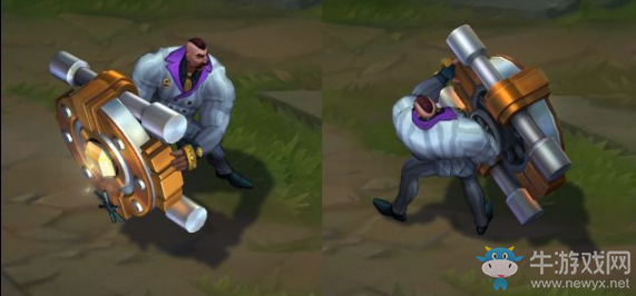 《LOL》黑幫保鏢 布隆炫彩皮膚