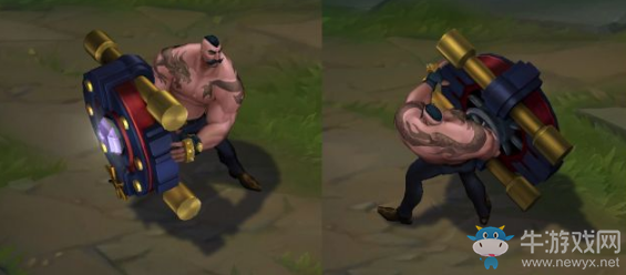 《LOL》黑幫保鏢 布隆炫彩皮膚