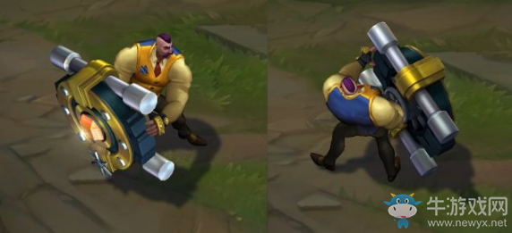 《LOL》黑幫保鏢 布隆炫彩皮膚