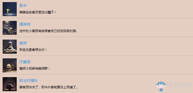 《小小噩夢》難點(diǎn)獎杯解鎖方法介紹