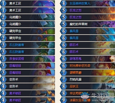 《爐石傳說》女巫森林ZYRIOS控制法卡組推薦