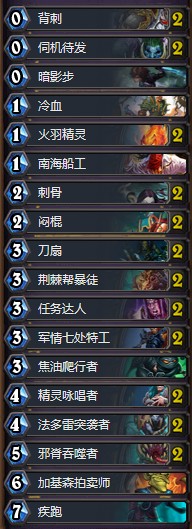 《爐石傳說》女巫森林低配奇跡賊卡組推薦