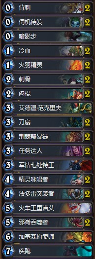 《爐石傳說》女巫森林6560塵奇跡賊卡組推薦