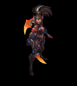 《LOL》鐵血女忍 阿卡麗炫彩皮膚