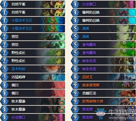 《爐石傳說》女巫森林PRINCEFANCY嘲諷德卡組推薦