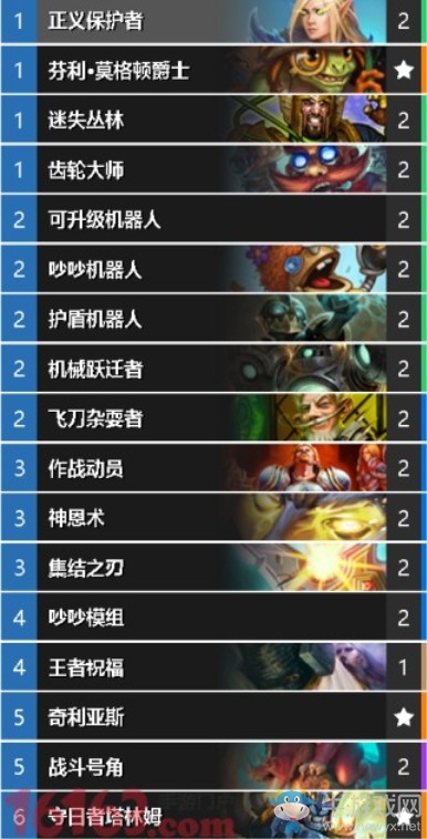 《爐石傳說》砰砰計劃如虎添翼機械騎卡組推薦