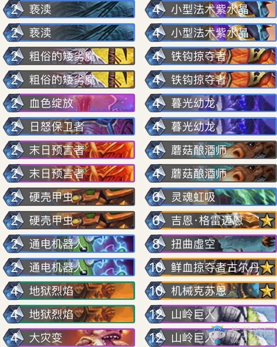 《爐石傳說》砰砰計劃主播吐司機械克蘇恩偶數術卡組推薦