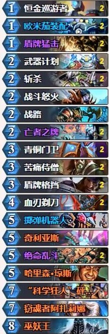 《爐石傳說》砰砰計劃狗賊叔叔歐米茄機械戰卡組推薦