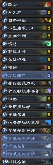 《爐石傳說》砰砰計劃教授藍龍德卡組推薦