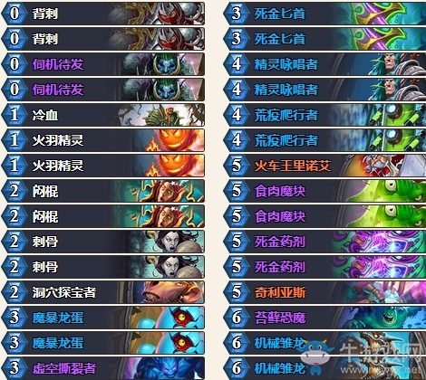 《爐石傳說》砰砰計(jì)劃主播會(huì)長(zhǎng)亡語賊卡組推薦