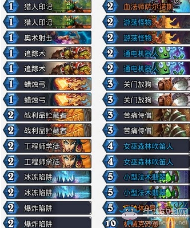 《爐石傳說》砰砰計劃機(jī)械克蘇恩獵卡組推薦