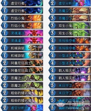 《爐石傳說》砰砰計劃藍白惡魔園卡組推薦