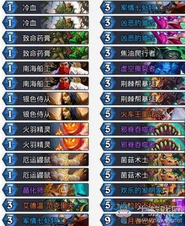 《爐石傳說》砰砰計劃太子奇數(shù)賊卡組推薦