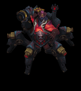《LOL》西部魔影 厄加特炫彩皮膚