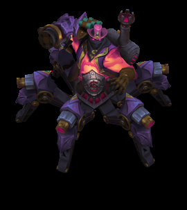 《LOL》西部魔影 厄加特炫彩皮膚