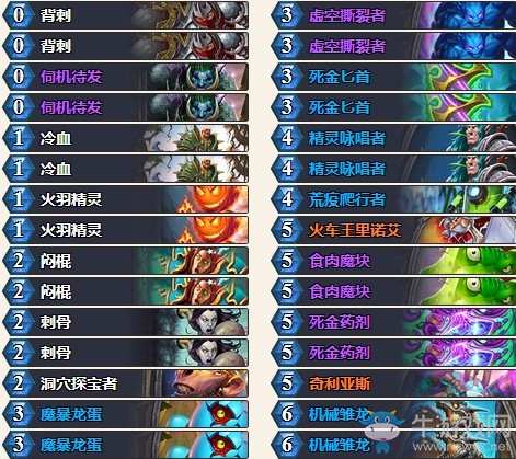 《爐石傳說》砰砰計劃美服登頂亡語賊卡組推薦