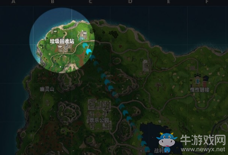 《堡壘之夜》新人空降點一覽