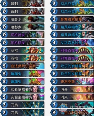 《爐石傳說》砰砰計劃T4兔子賊卡組推薦