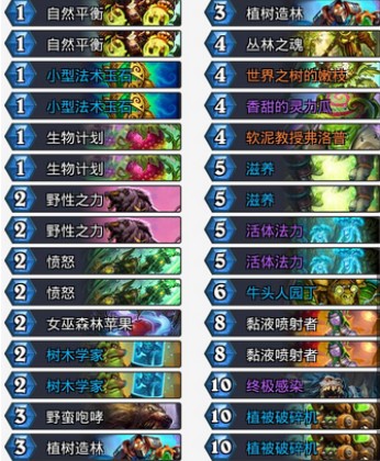 《爐石傳說》砰砰計劃樹人德卡組推薦