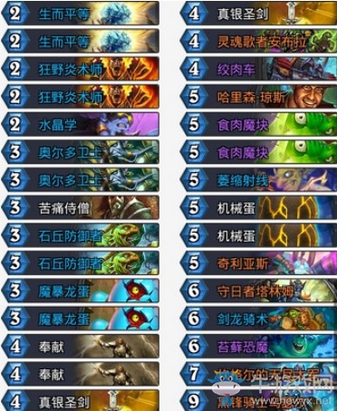 《爐石傳說》砰砰計(jì)劃陳秋實(shí)蛋蛋騎卡組推薦