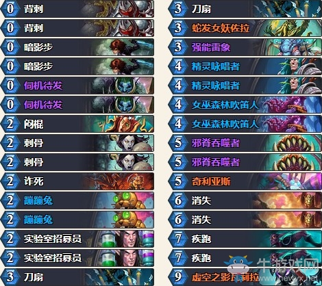 《爐石傳說》砰砰計劃主播弱雞兔兔賊卡組推薦