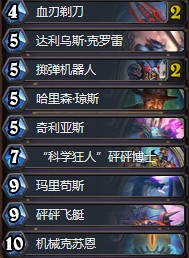 《爐石傳說》砰砰計劃克蘇恩防戰卡組推薦