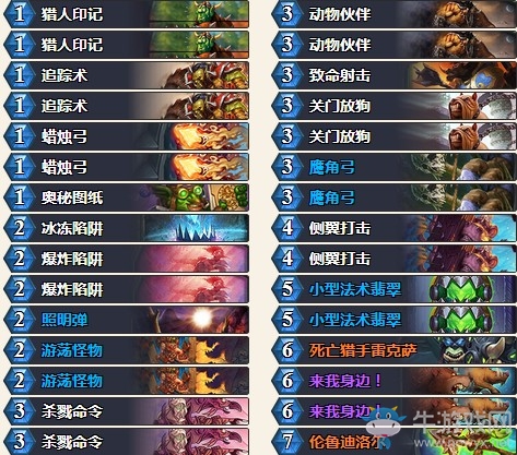 《爐石傳說》砰砰計劃其哥法術獵卡組推薦