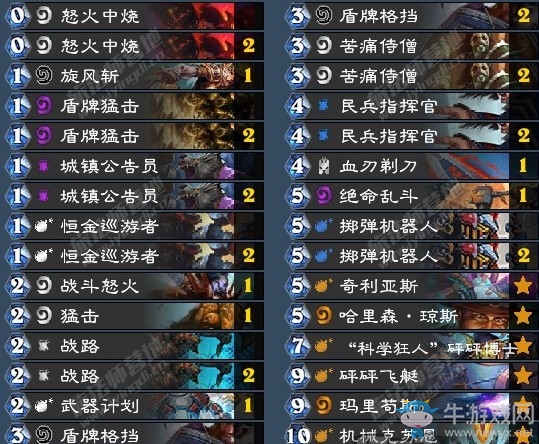 《爐石傳說》砰砰計劃機械克蘇恩戰卡組推薦