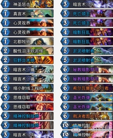 《爐石傳說》砰砰計劃狂野TGT94牧師卡組推薦