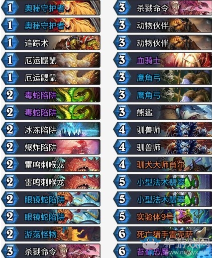 《爐石傳說》砰砰計劃King奧秘獵卡組推薦