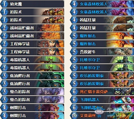 《爐石傳說》砰砰計劃斬殺龍鷹獵卡組推薦