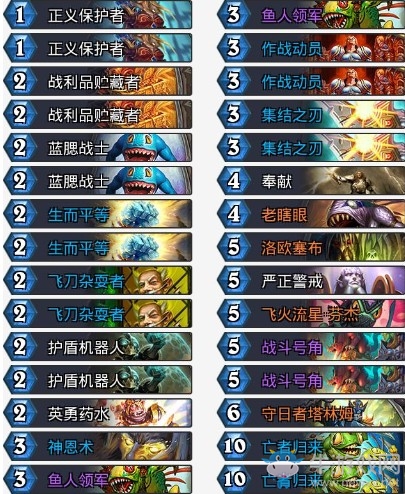 《爐石傳說》砰砰計劃狂野死魚騎卡組推薦