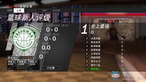 《NBA 2k19》在線比賽方法