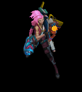 《LOL》奧德賽 金克絲炫彩皮膚
