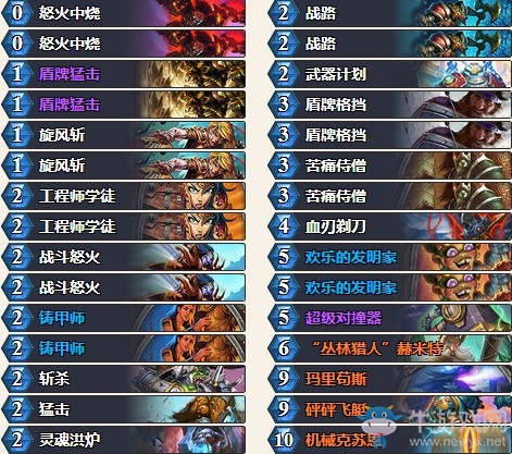 《爐石傳說》砰砰計劃河馬克戰卡組推薦