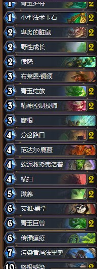 《爐石傳說》砰砰計劃狂野青玉德卡組推薦