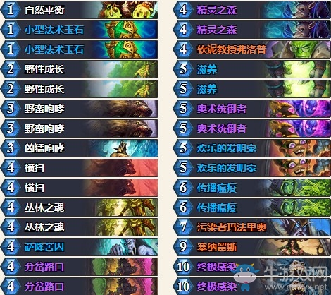 《爐石傳說》砰砰計(jì)劃傳說塞納留斯超生德卡組推薦