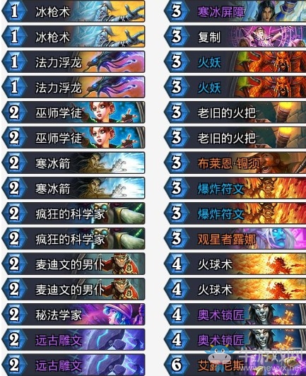 《爐石傳說》砰砰計劃狂野火妖法卡組推薦