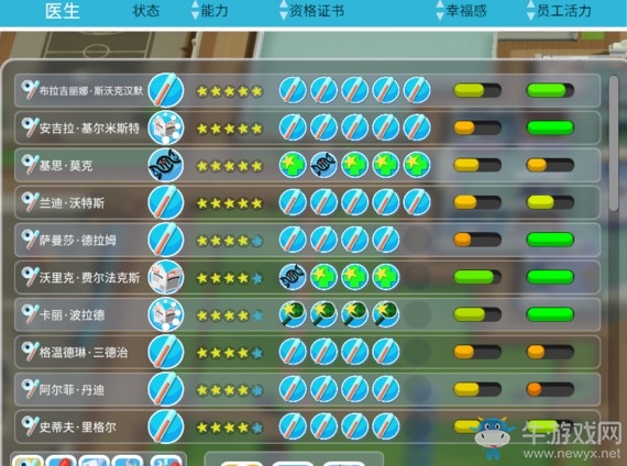 《雙點(diǎn)醫(yī)院》泡芙摩天塔3星圖文攻略