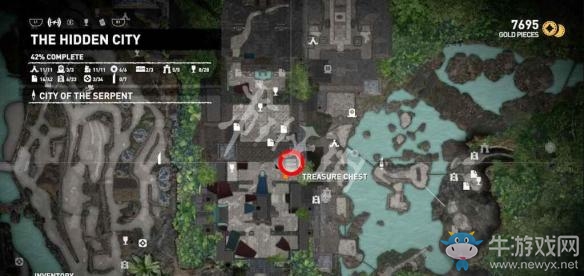 《古墓麗影：暗影》開鎖器工具地圖標注