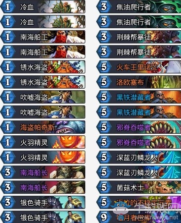 《爐石傳說》砰砰計劃狂野橙法奇數(shù)賊卡組推薦