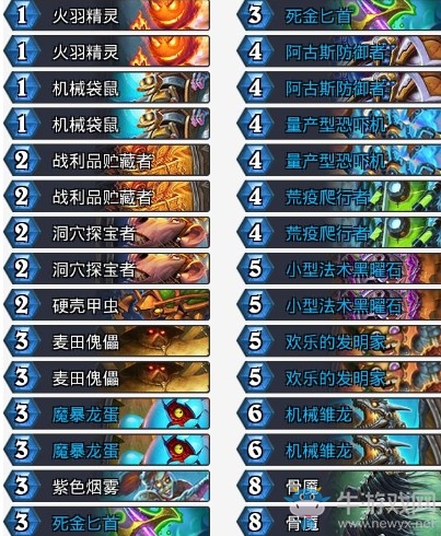 《爐石傳說》砰砰計劃高勝低配機械賊卡組推薦